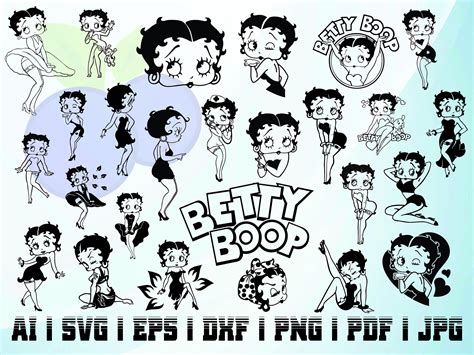 betty boop vectorizado